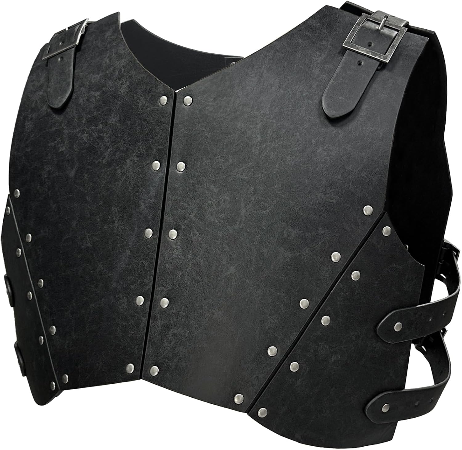 Medieval Faux Leather Chest Armor for LARP and Cosplay Events