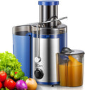 QCen Juicer Machine 500W Centrifugal Juicer - Fast Wide Mouth Juicing
