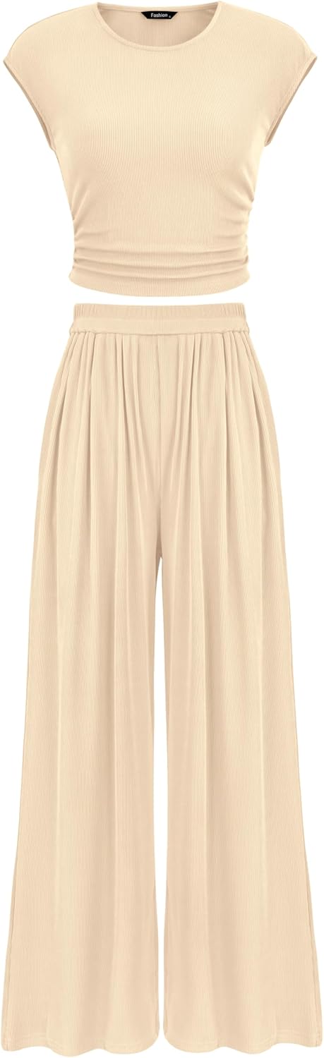 Stylish Women's Summer 2 Piece Outfits for Trendy Looks