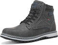 Men's Snow Boots for Winter - Insulated Non Slip Fur Lined