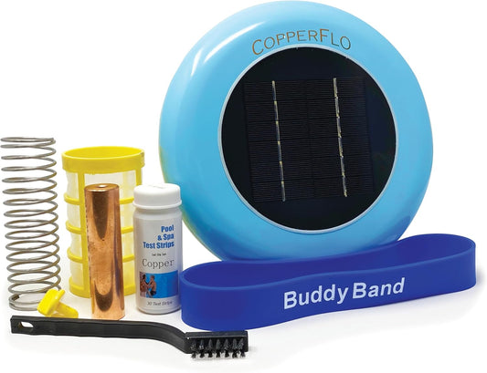 CopperFlo Solar Pool Ionizer for Cleaner Pools with Less Chlorine