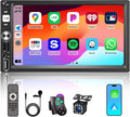 Oeretzrac 7 Wireless Apple CarPlay Double Din Car Stereo