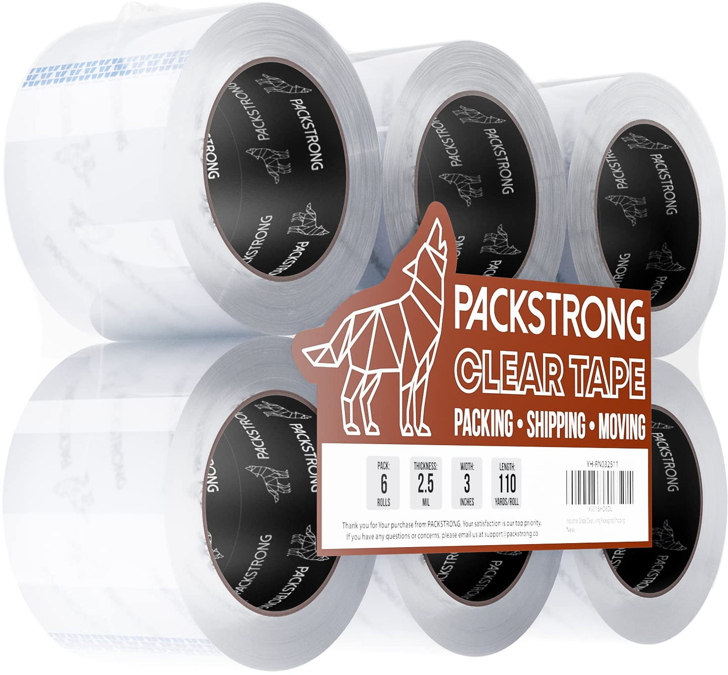 Industrial Grade Clear Packing Tape for Heavy Duty Use