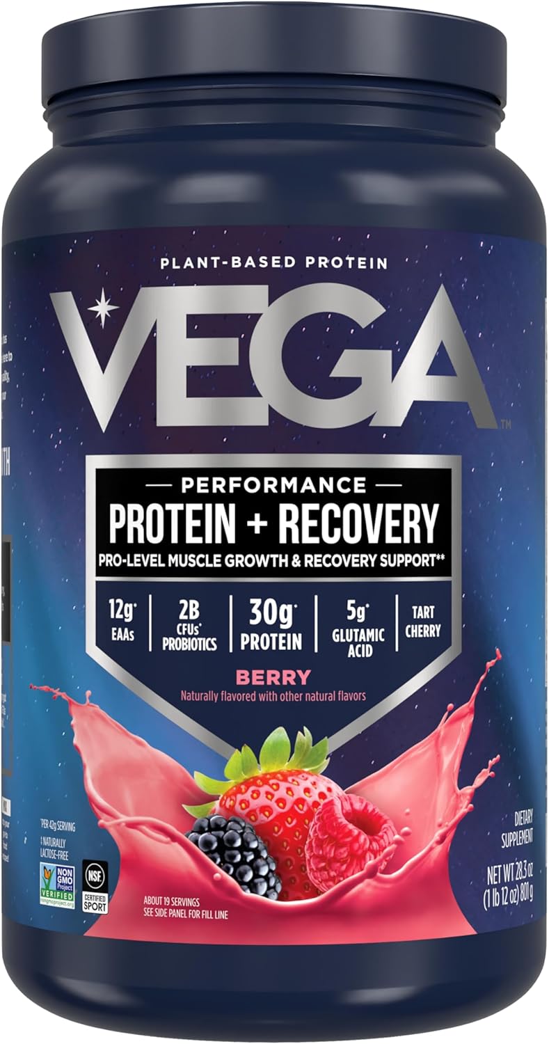 Vega Sport Vegan Protein Powder for Recovery and Shakes