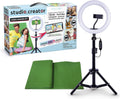 So DIY Ring Light with Green Screen and Phone Tripod - Creator Kit