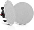 In-wall In-ceiling 5.25 in 2-Way Speaker Pair - Flush Mount