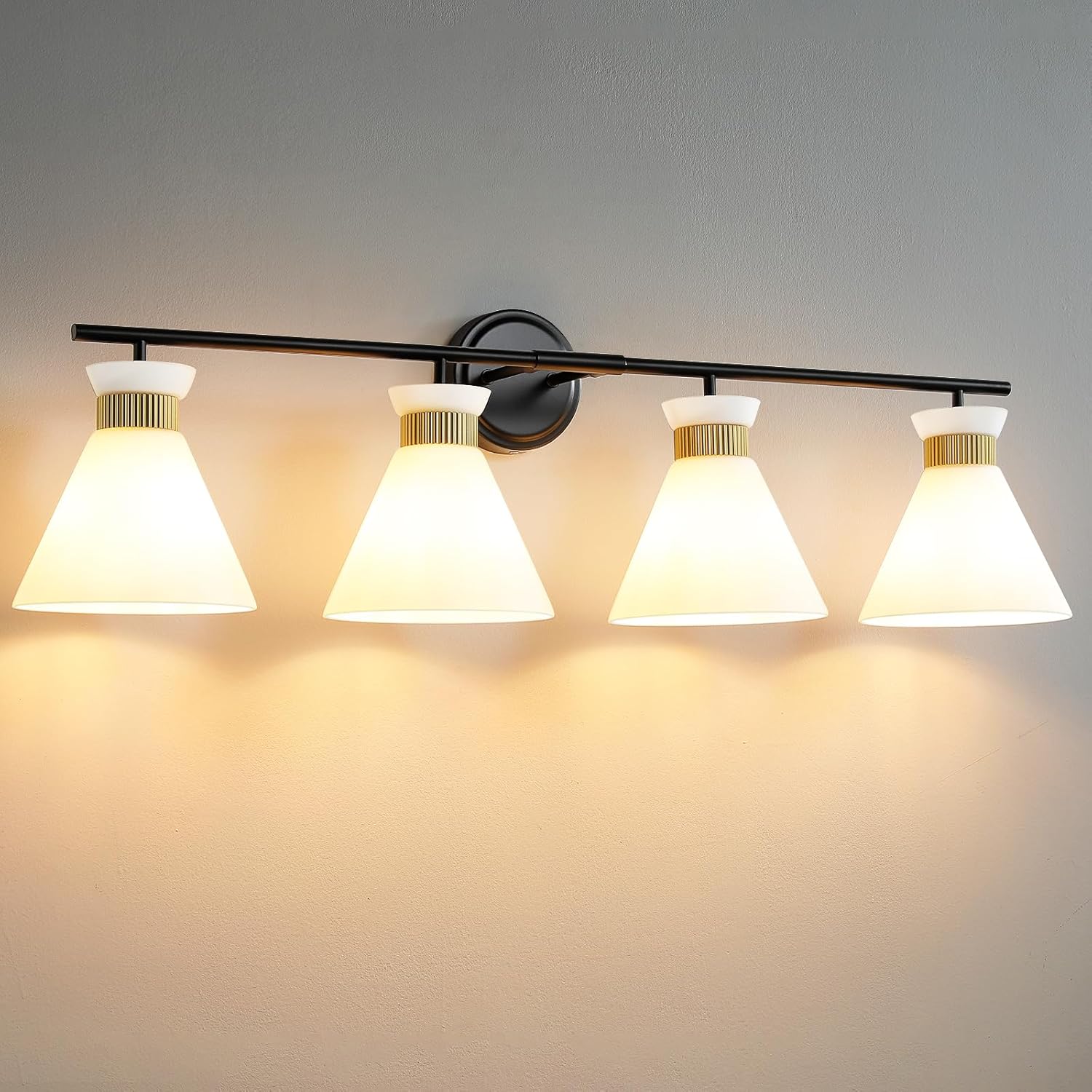 Mid Century Modern Bathroom Vanity Light Fixtures for Elegance