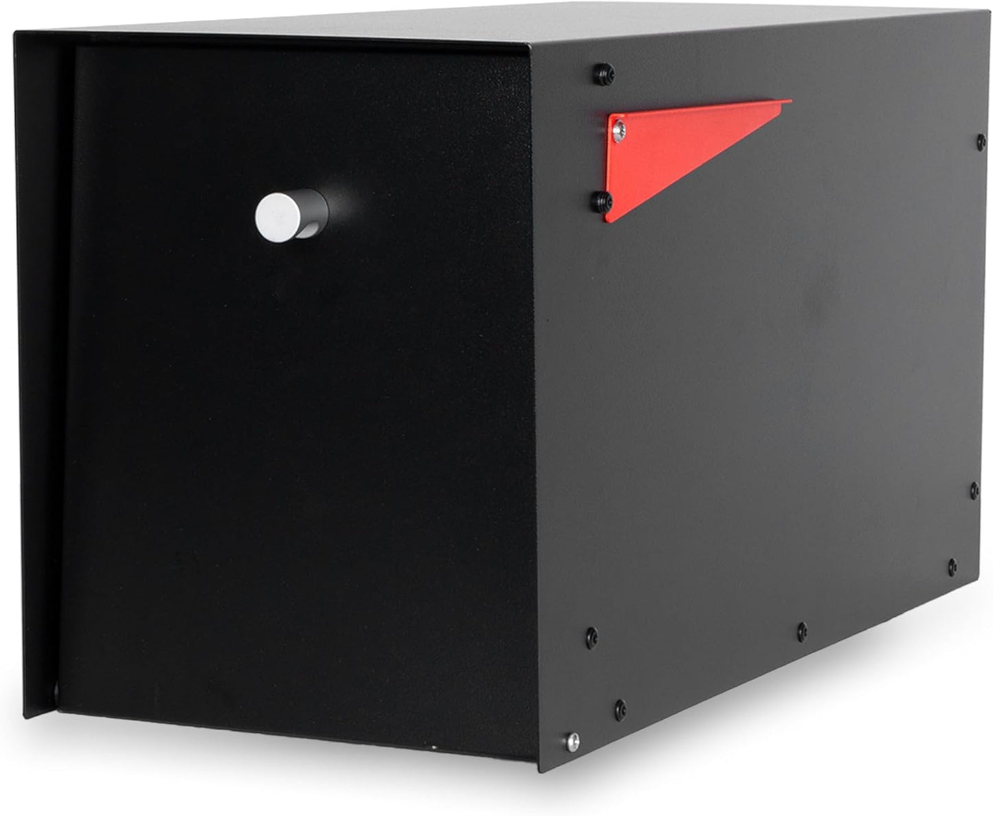 Modern Post Mount Mailbox for Outside - Heavy Duty Design