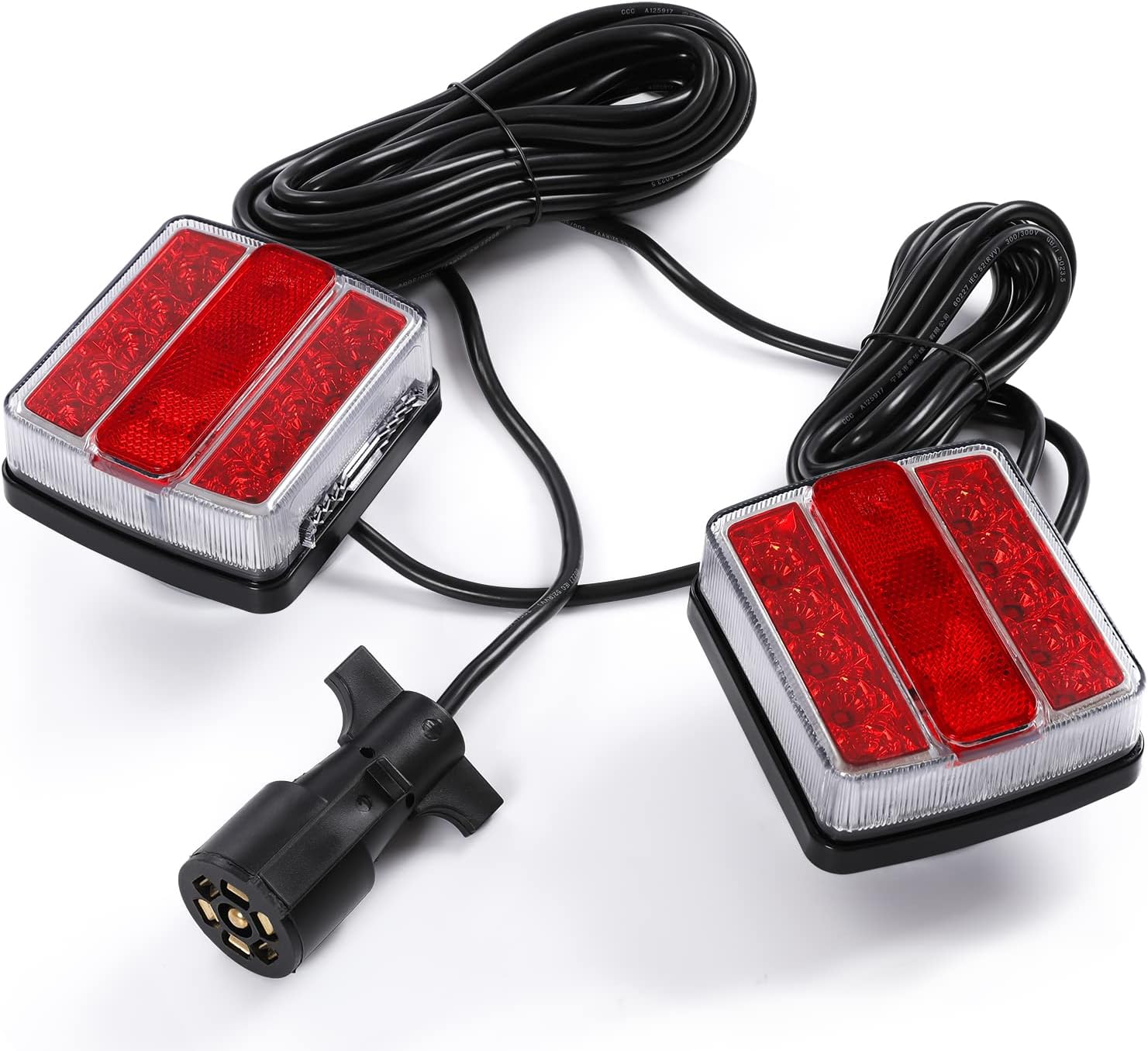 LINKITOM Magnetic LED Trailer Towing Light Kit for Safety