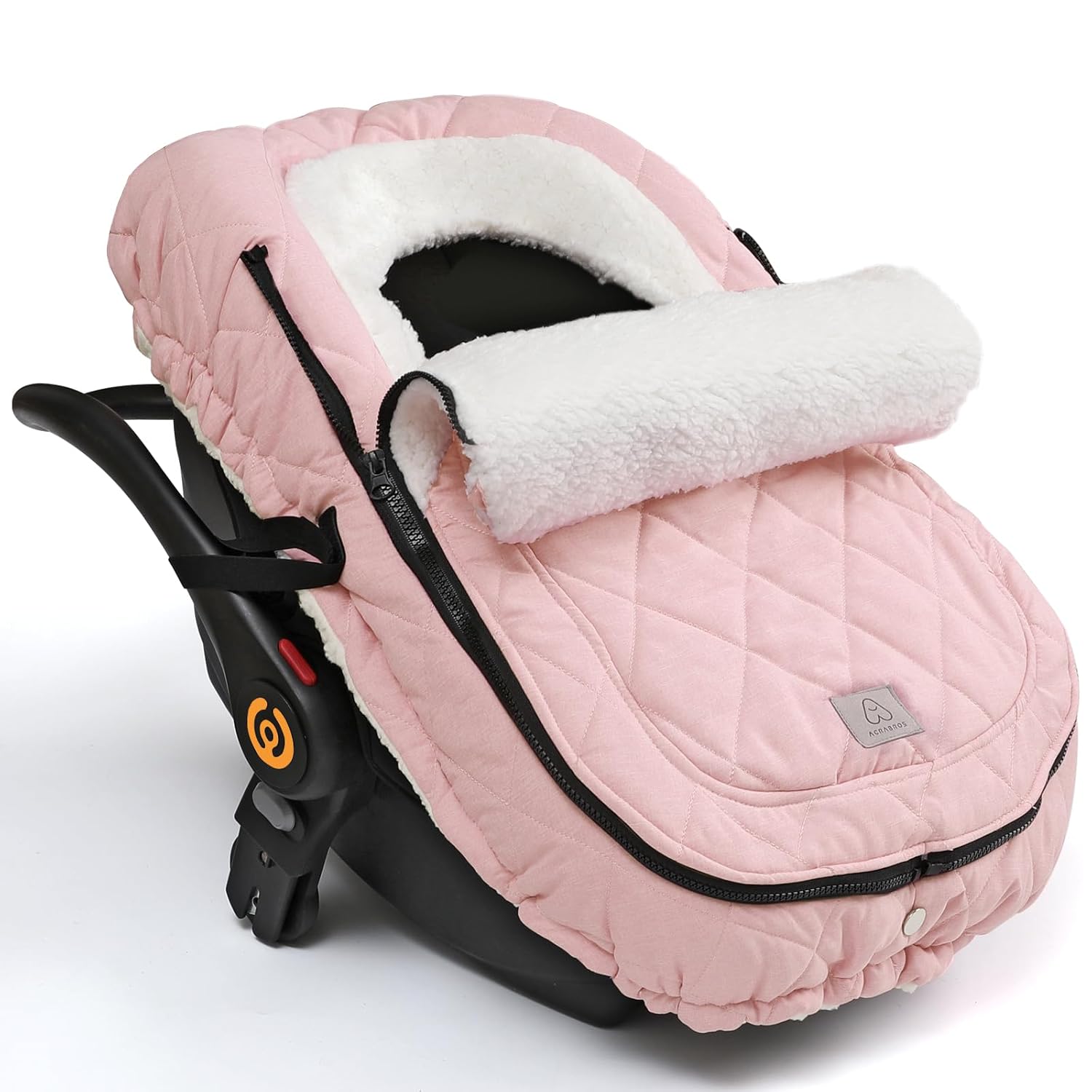 ACRABROS Car Seat Cover for Baby: Warm Cozy Winter Canopy