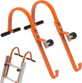 Ladder Roof Hook with Wheel 2-Pack Ladder Stabilizer - Heavy Duty 500