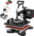 5 in 1 Digital Heat Press Machine 12in x 10in - Versatile Transfer