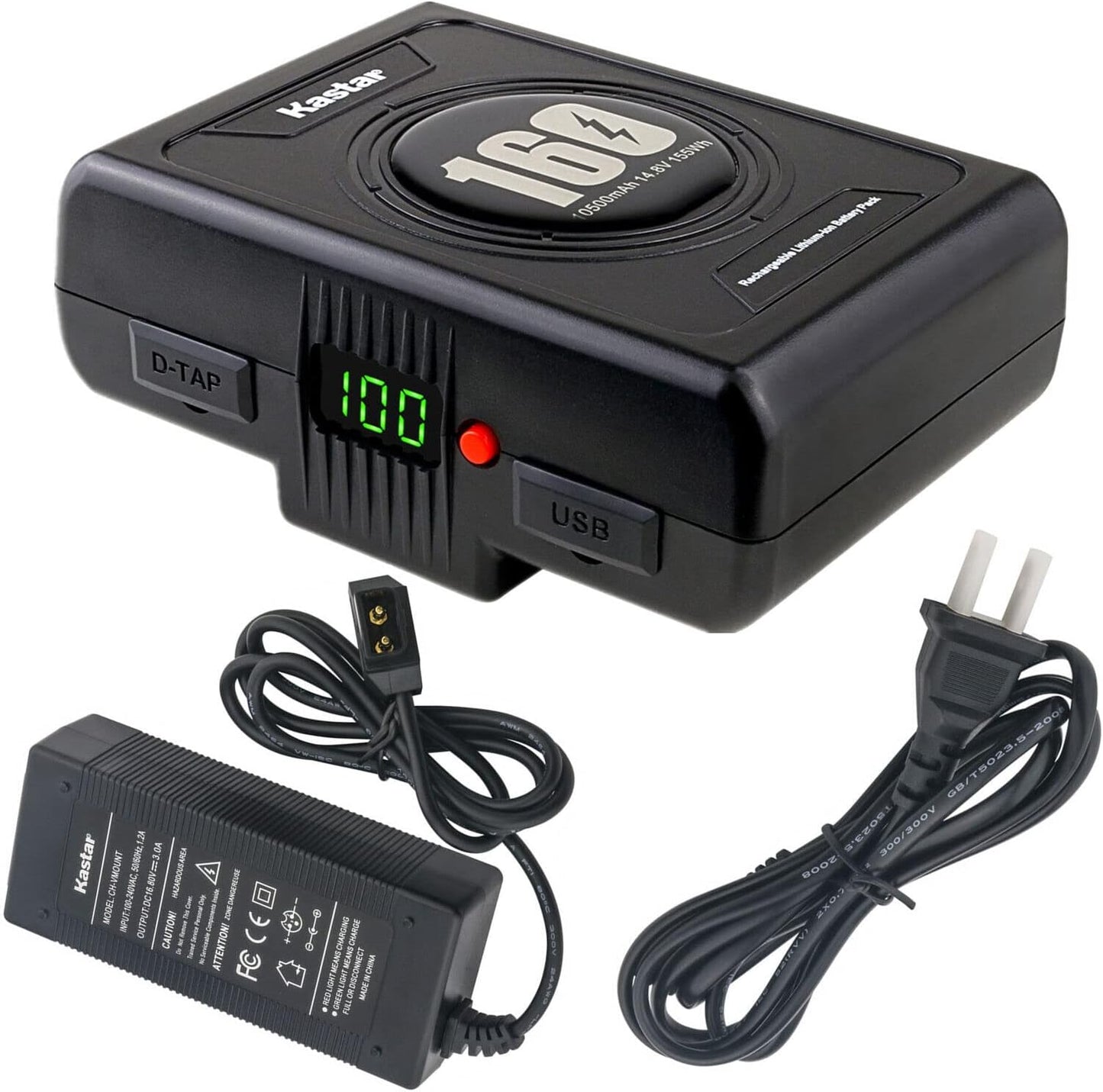 Kastar BP-C160 Gold Mount Battery and D-Tap Charger Review