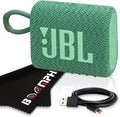 JBL Go 3 Portable Bluetooth Speaker Eco Green - Rugged IP67
