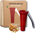 Nutcracker Red Nut Cracker One - Powerful Double Lever Nutcracker