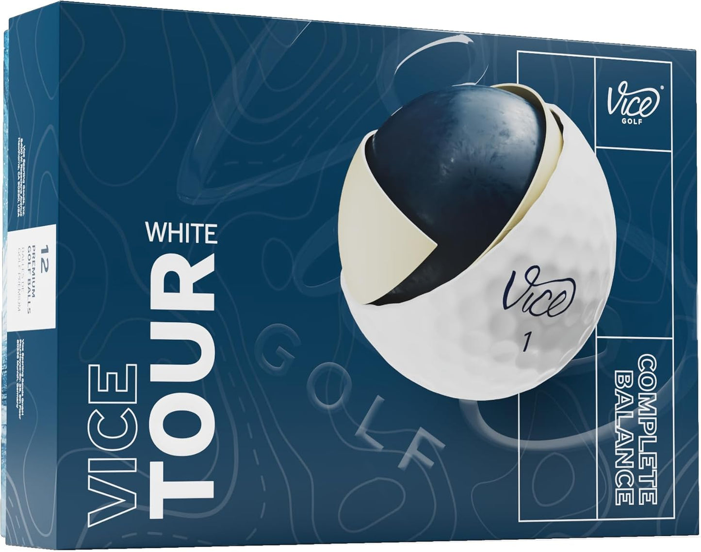 Vice Golf Balls - Maximize Distance!