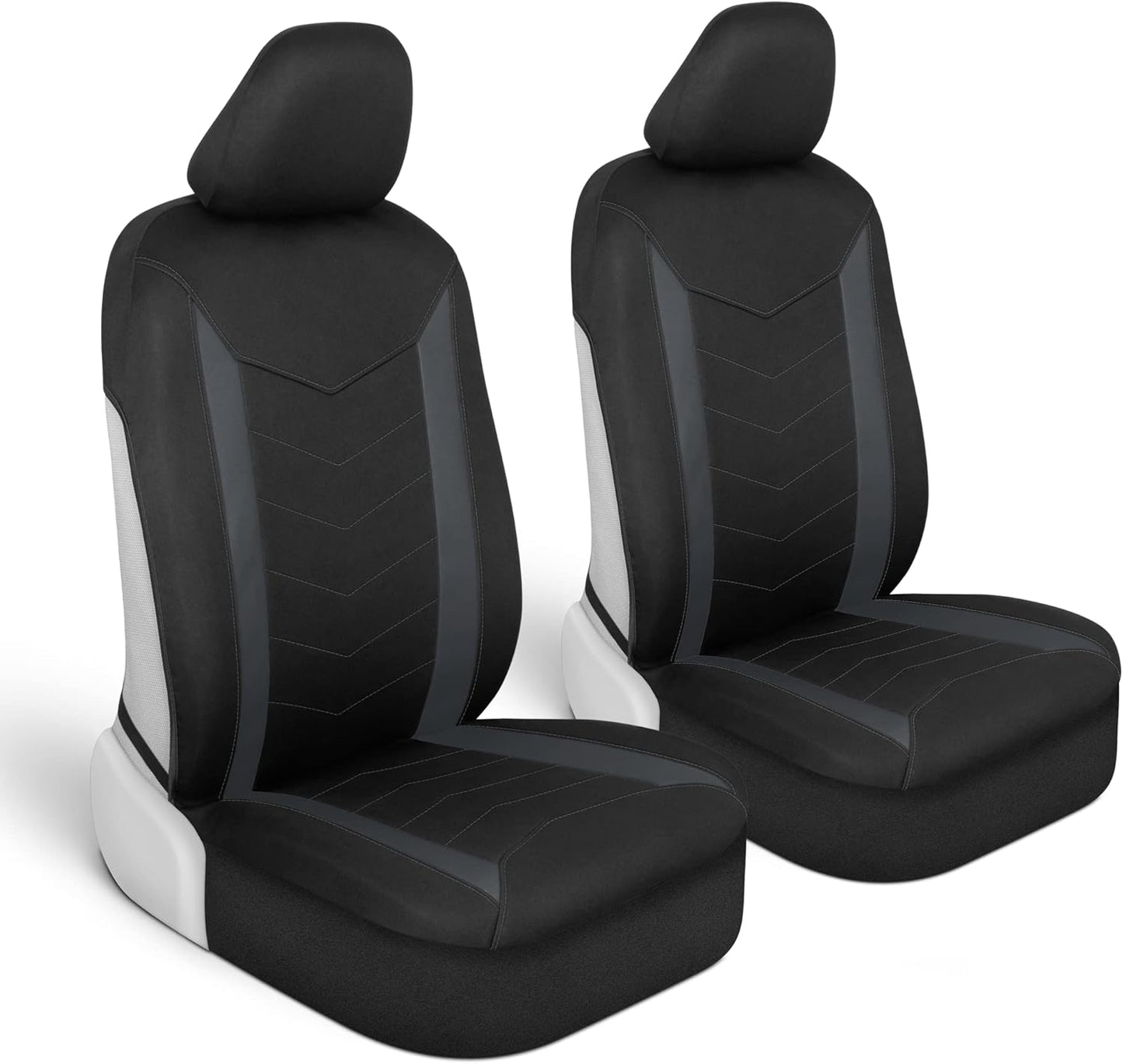 Motor Trend SpillGuard 2 Charcoal Gray Seat Covers for Cars