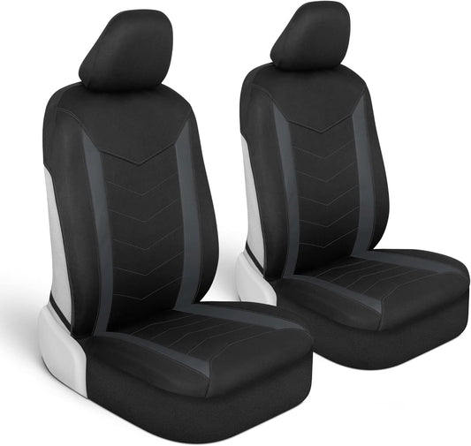 Motor Trend SpillGuard 2 Charcoal Gray Seat Covers for Cars