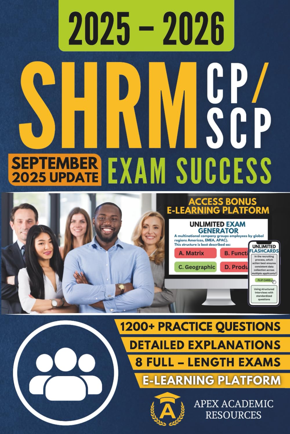 SHRM-CP & SHRM-SCP Exam Success Study Guide with Practice Tests