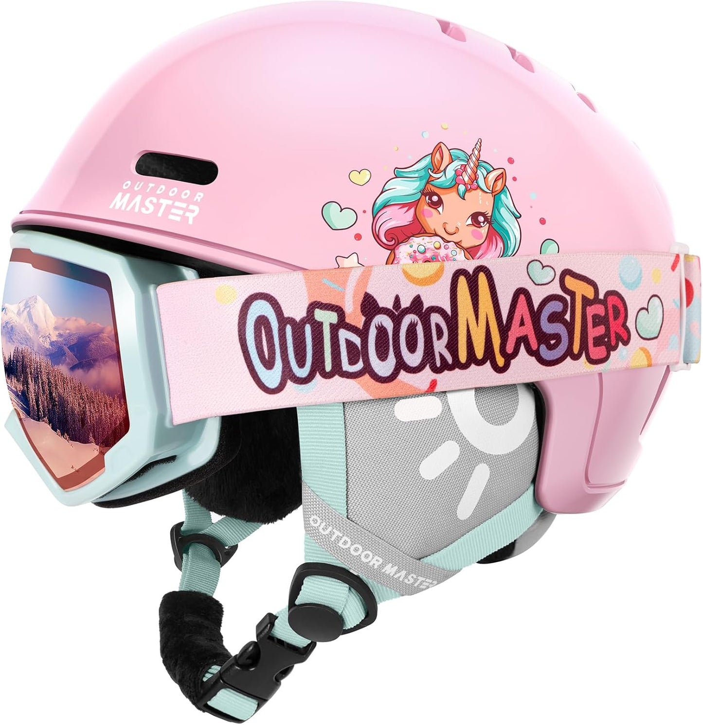 Kids Ski Helmet Set - Safety-Certified & Durable