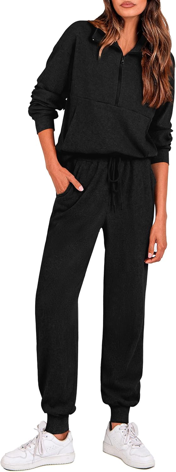 PRETTYGARDEN Women's Fall 2 Piece Lounge Sets for Cozy Style