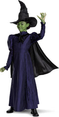 Disguise Girls Wicked Elphaba Costume for Girls - Deluxe Cape & Hat