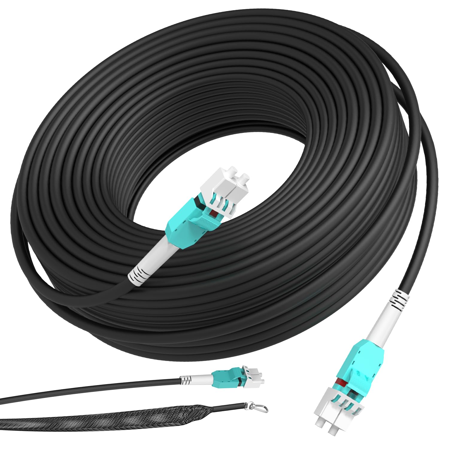 30M Outdoor Armored Fiber Optic Patch Cable for High-Speed Networks
