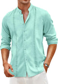 Cuban Guayabera Linen Shirt for Men - Lightweight Summer Style