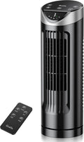 Grelife 13in Electronic Tower Fan with Remote Control - Quiet Cooling