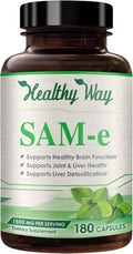 1500mg SAM-e Supplement 1500mg per Serving - Brain and Mood Support