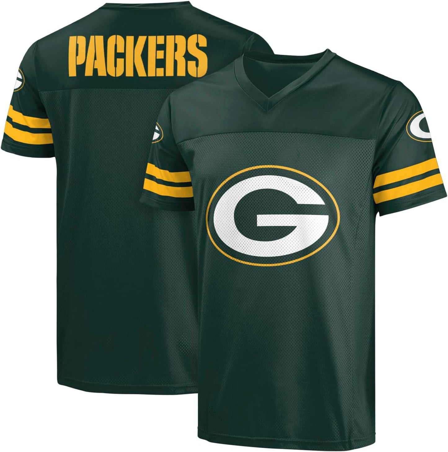 FOCO NFL Men's Game Day Football V-Neck Top for Fans