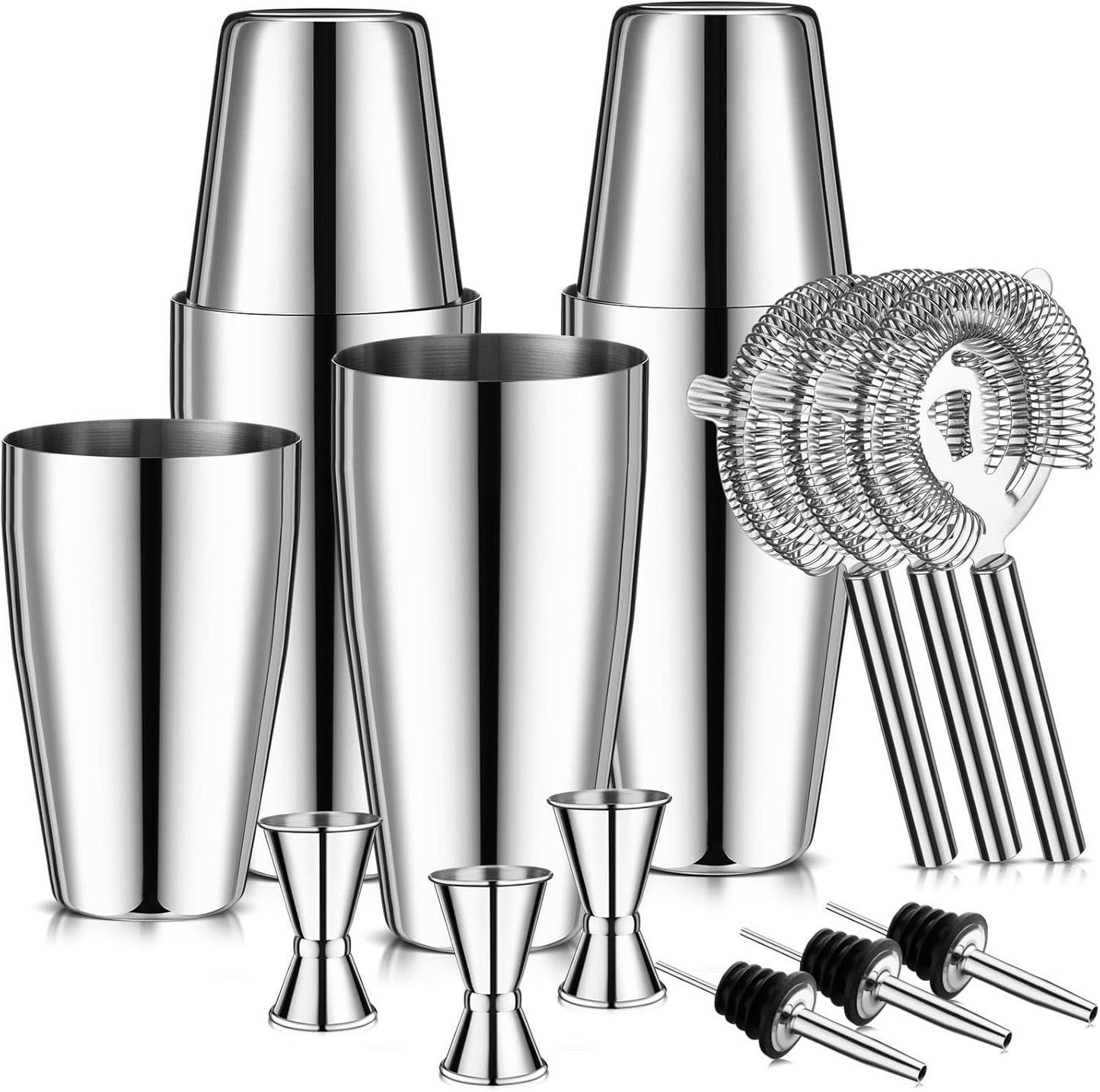 Ultimate Bartender Kit: FoldTier Cocktail Shaker Set