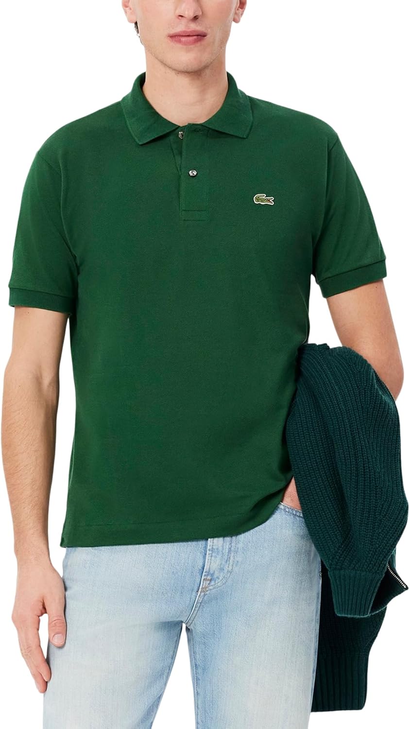Lacoste Men's Original Cotton Pique Polo - Classic Fit & Style
