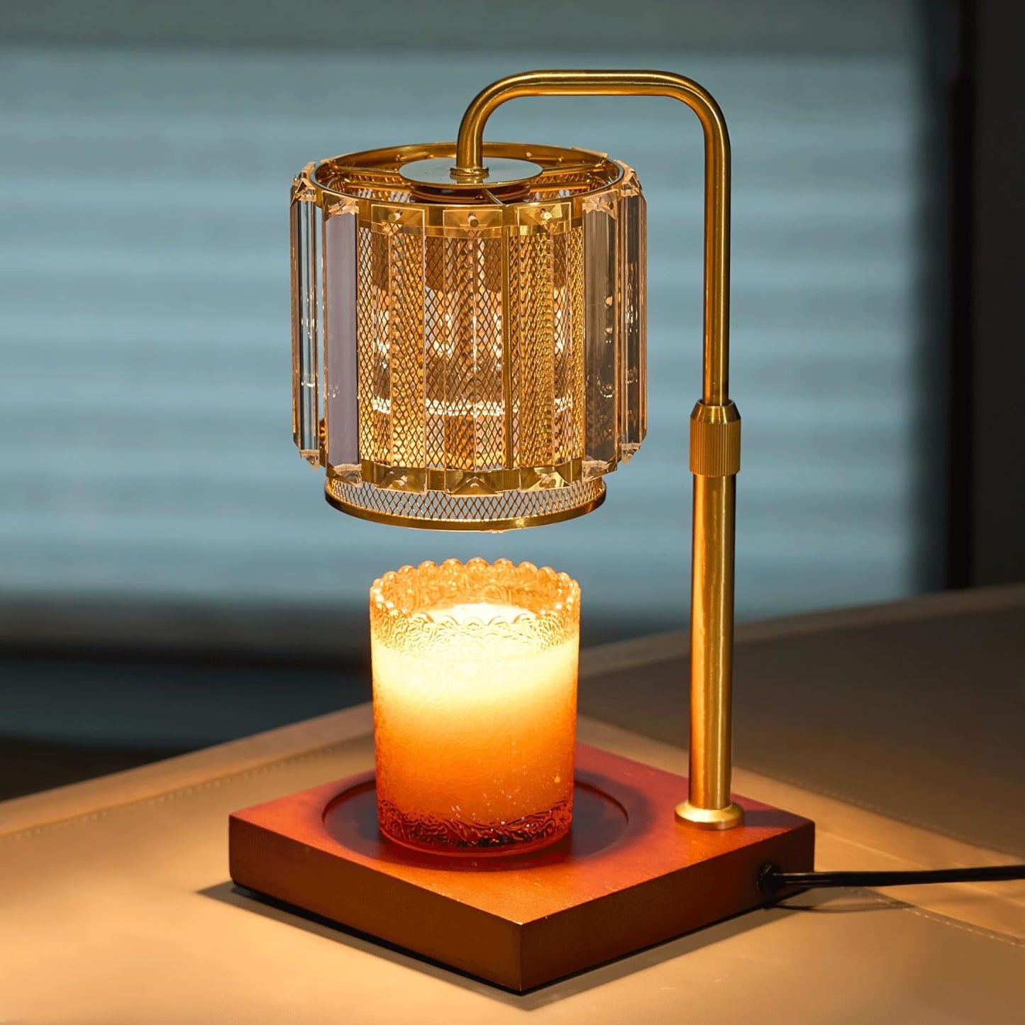Candle Warmer Lamp with Timer and Dimmer for Home Decor