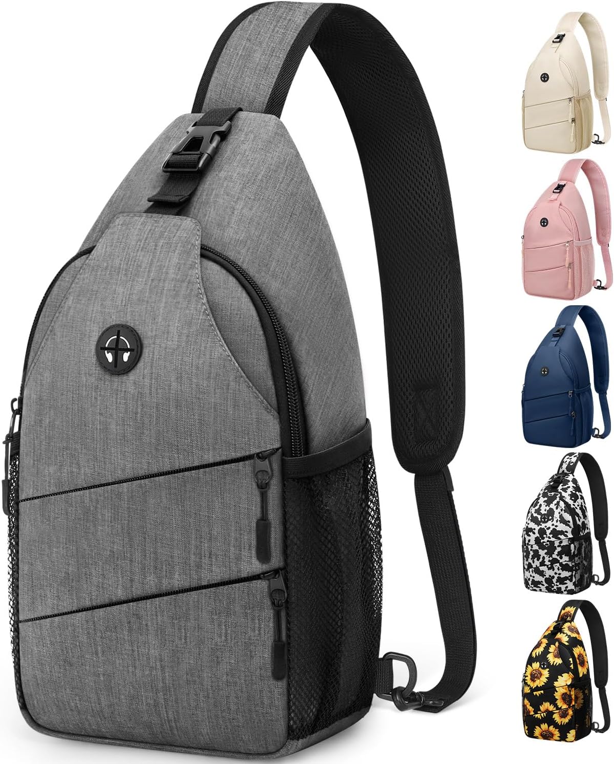 Convertible Strap Chest Bag - Trendy Unisex Sling!
