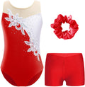 Linjinx Girls Color Block Ballet Leotard Set