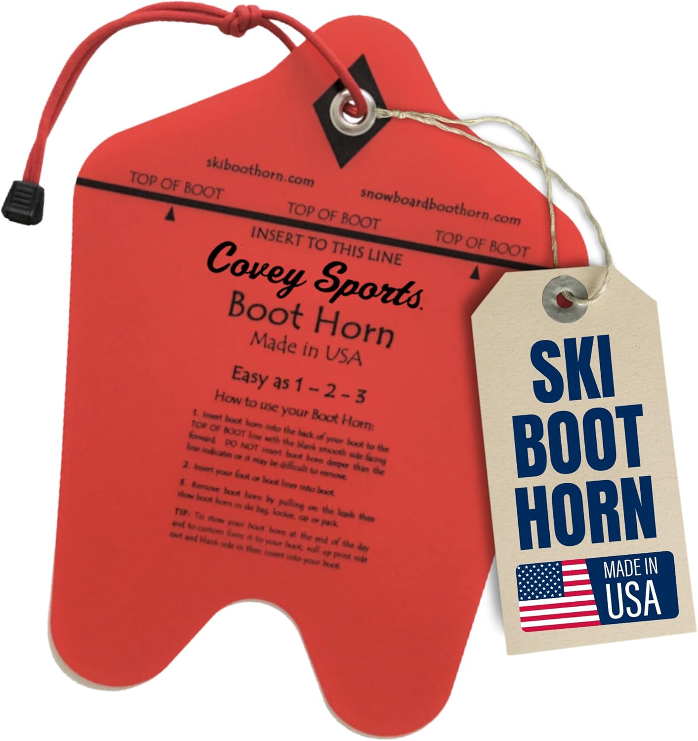 DuraSlip Ski Boot Horn - Easy Entry Gear