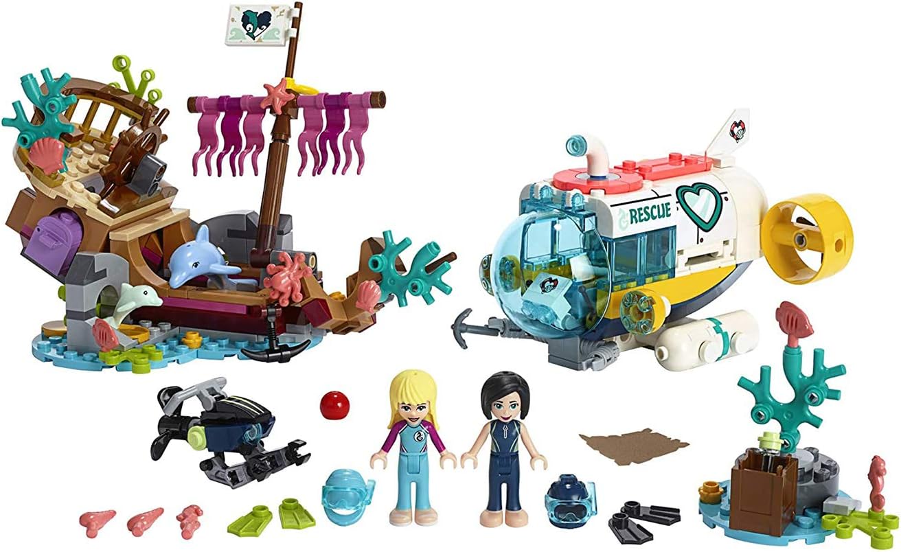 LEGO Friends Dolphins Rescue Building Kit: Fun Sea Life Playset