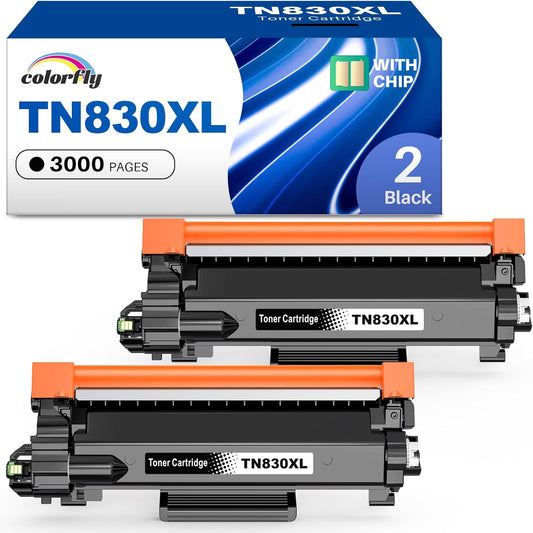 TN830XL TN830 Toner Compatible Replacement for Brother Printers