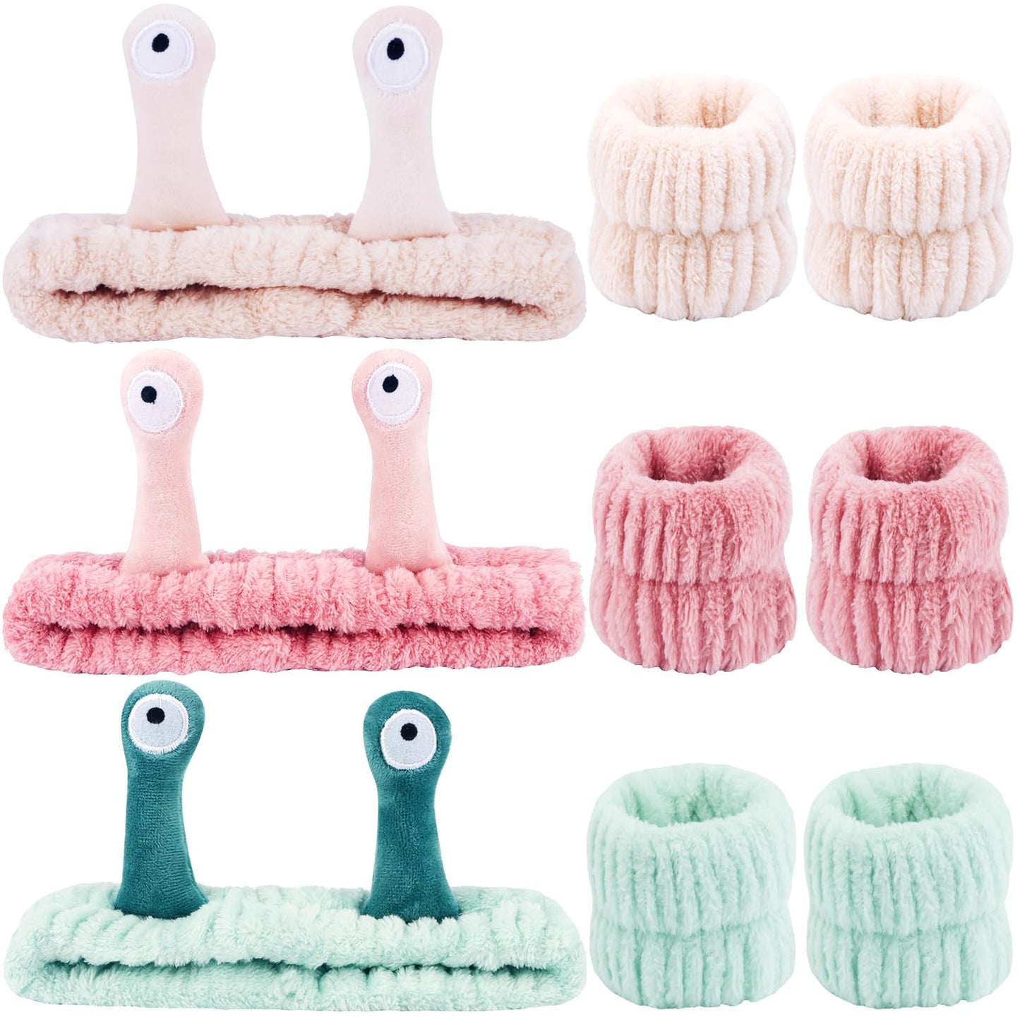 Snail Spa Set - Cute Animal Headband for Skincare