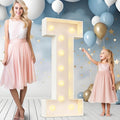 Ledido 4FT Marquee Light Up Letters Large Light Up Letter I - Big