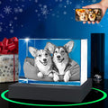 ArtPix 3D Crystal Photo - Personalized Pet Memorial Gift
