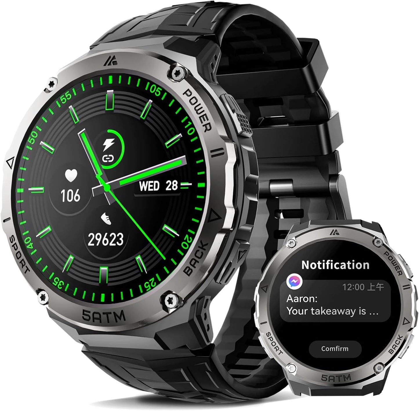 Smart Watch for Men Women with 1.43 AMOLED Screen and More