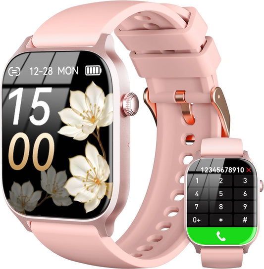2024 IP68 Waterproof Smartwatch - Make/Answer Calls, Fitness Tracker