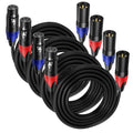 Professional XLR Male to Female Cable for Audio and Data Use