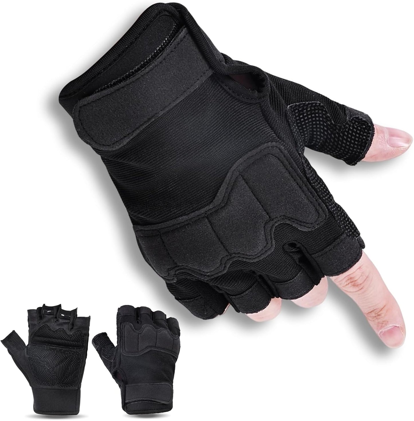 POONWEI Full Palm Gym Gloves - Ultimate Protection