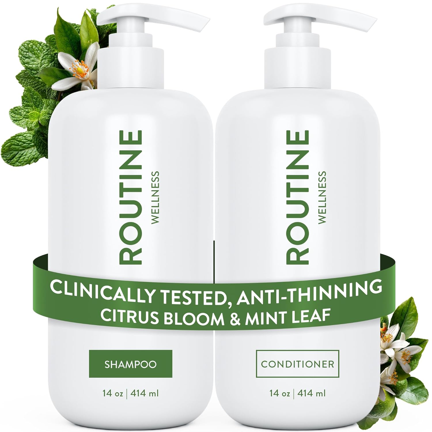 Routine Wellness Anti-Thinning Shampoo & Conditioner Set for Hair