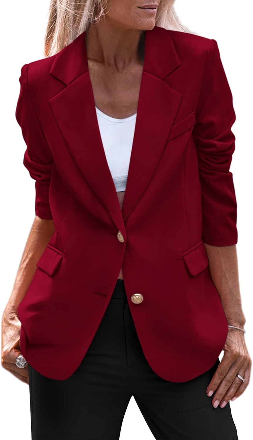 PRETTYGARDEN Women's Business Casual Blazers for Work Style