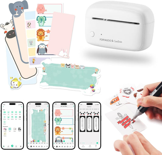 FORYAGOO Portable Bluetooth Mini Printer