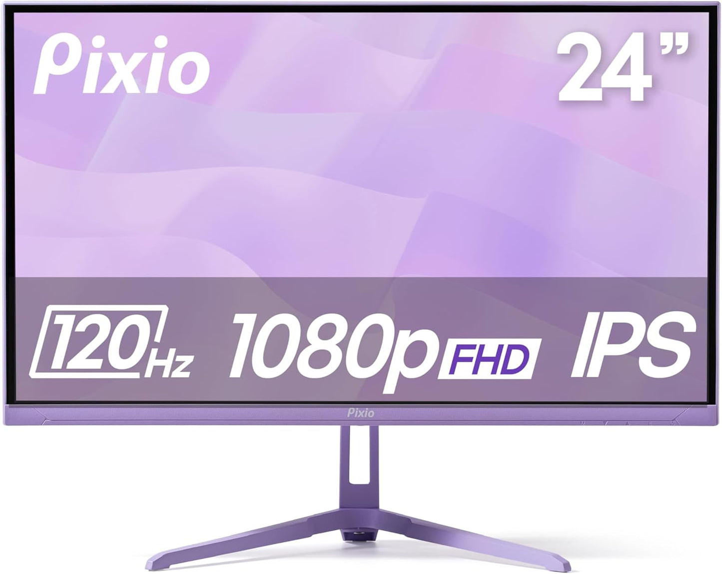 Pixio PX246 Wave 24 inch Gaming Monitor with 120Hz Refresh Rate